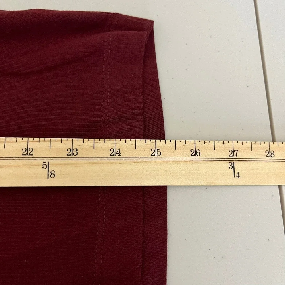 Nike Kids Department of Motion Long Sleeve T-Shirt Burgundy Size L New NWT